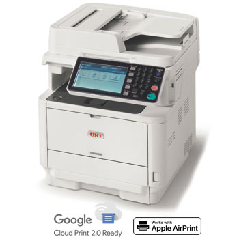 Okidata Copiers:  The Okidata MB562w MFP Copier