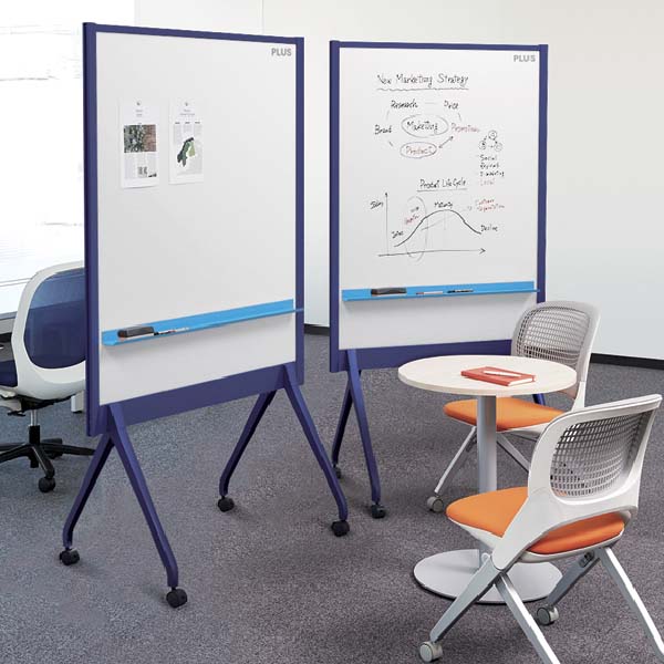 PLUS Whiteboards:  The PLUS Mobile Partition Board 428-282